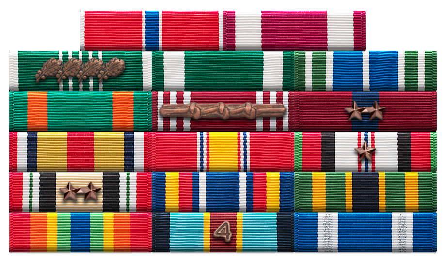 Service ribbon rack, April 2013